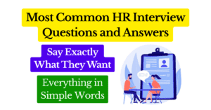 Most Common HR Interview Questions and Answers (Explained Simply) Featured Image