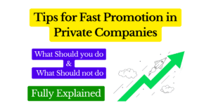 Tips for Fast Promotion in Private Companies Featured Image
